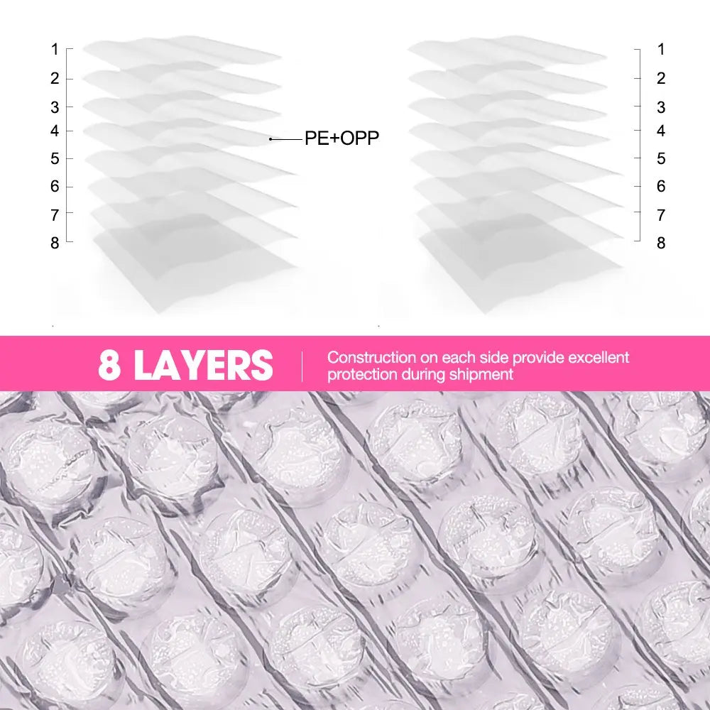 4''x7''Metallic Bubble Bags 200pcs/box