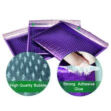 Load image into Gallery viewer, 4''x7''Metallic Bubble Bags 200pcs/box